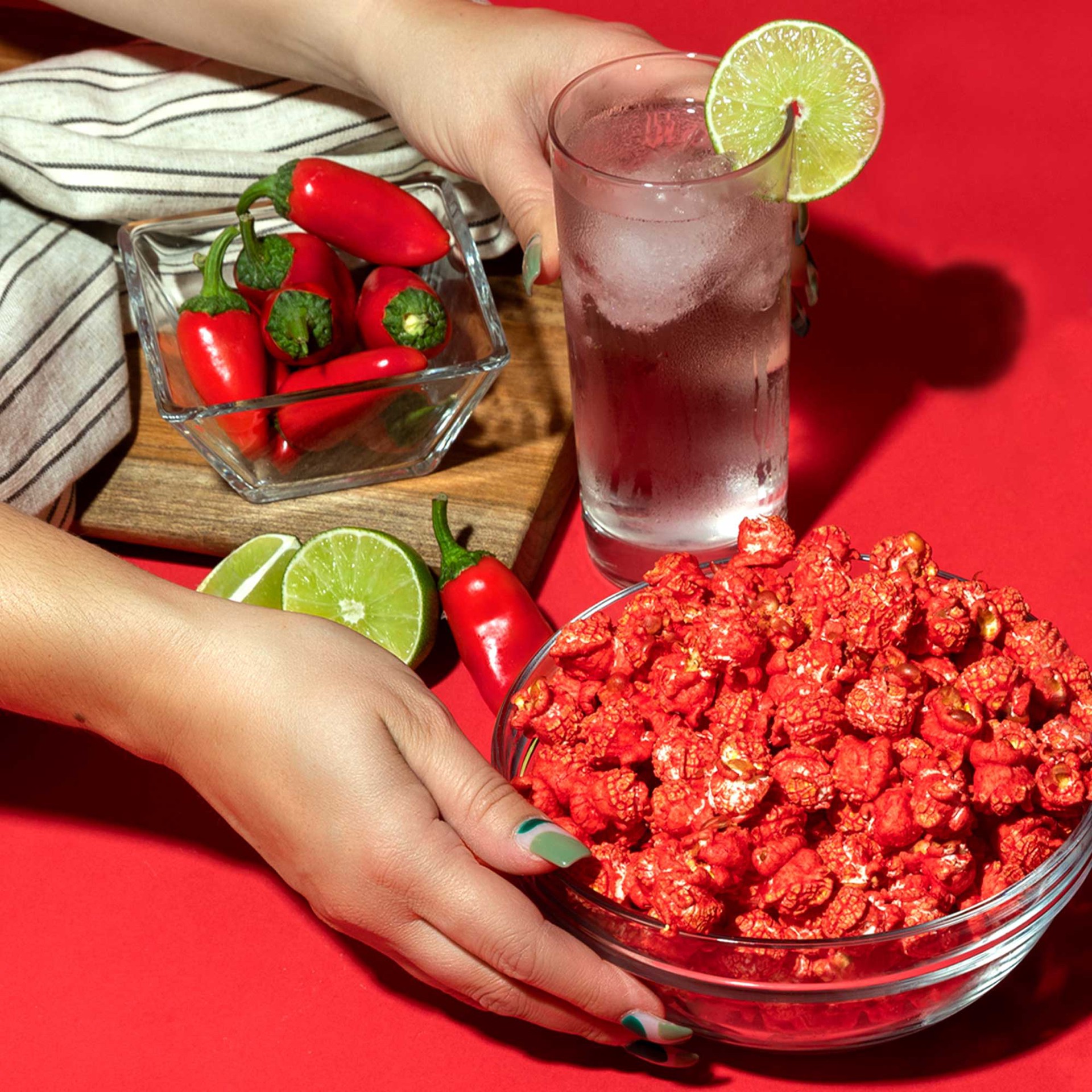 slide 2 of 7, Popcornopolis Takis Fuego Popcorn Cone, Hot Chili Pepper & Lime Flavored, 1.75 oz, 1.75 oz