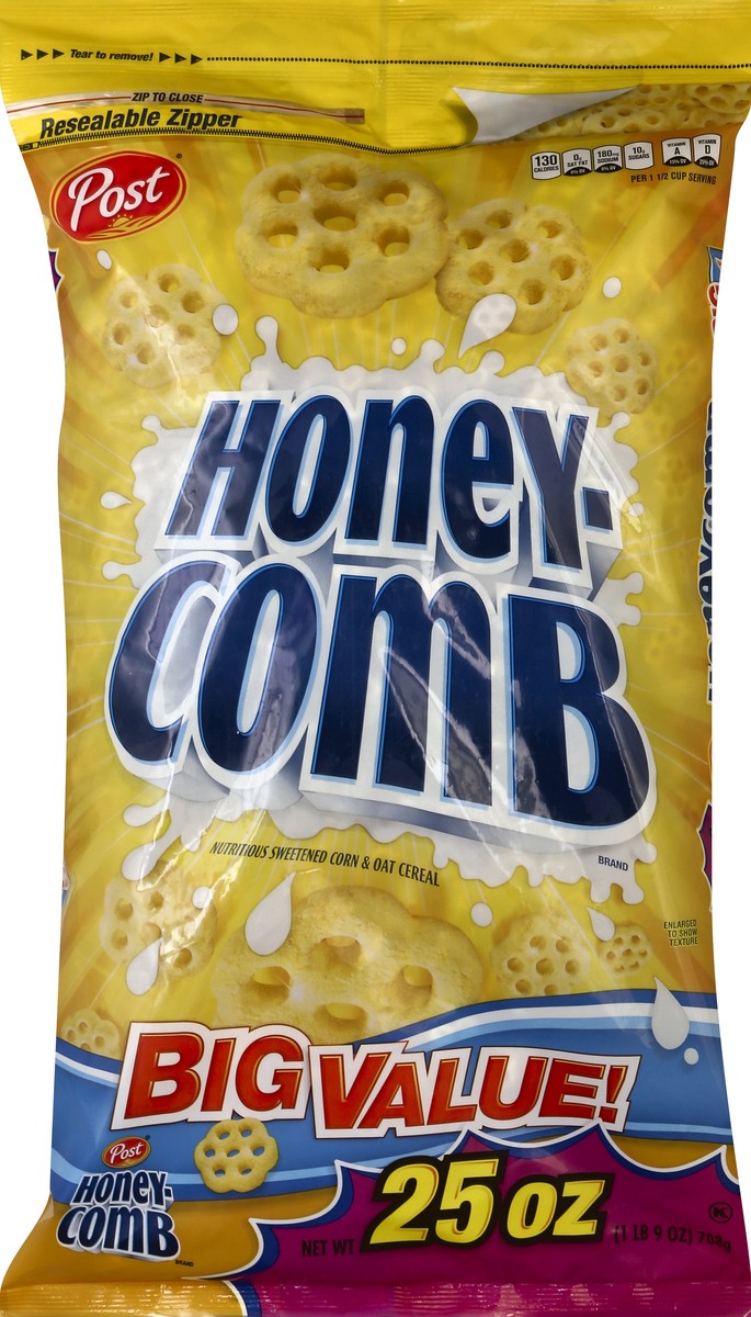 slide 5 of 5, Honeycomb Cereal 25 oz, 25 oz