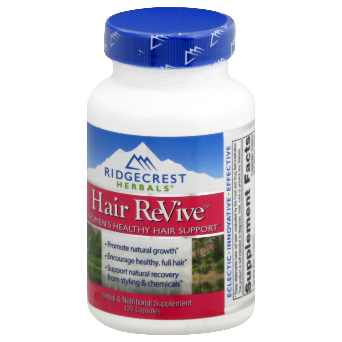 slide 9 of 13, RidgeCrest Herbals Women's Capsules Hair Revive 120 ea, 120 ct