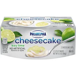 Philadelphia Key Lime Cheesecake Snacks Pack Cups