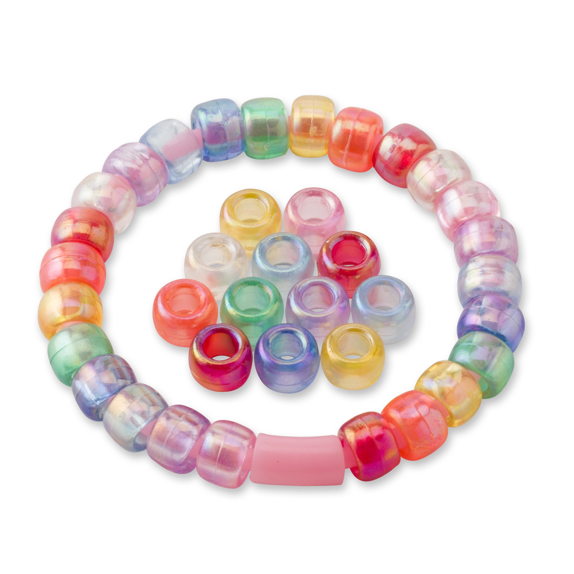 slide 4 of 5, Multicolor Pony Beads By Creatology, 6mm X 9mm, 6 mm