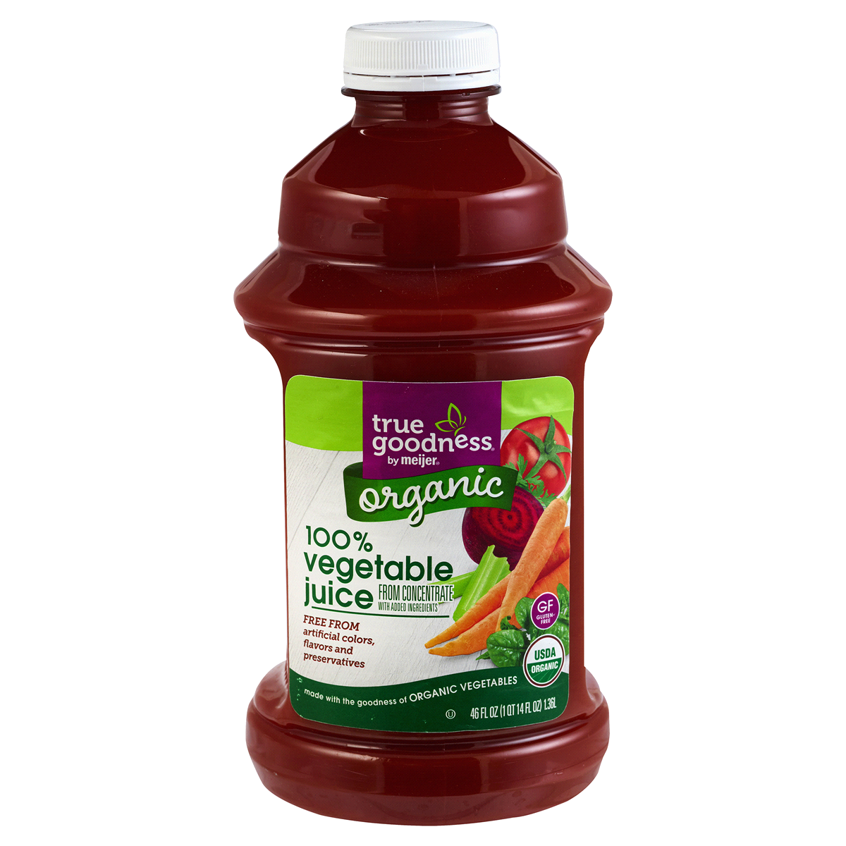 slide 1 of 5, True Goodness Vegetable Juice - 46 oz, 46 oz