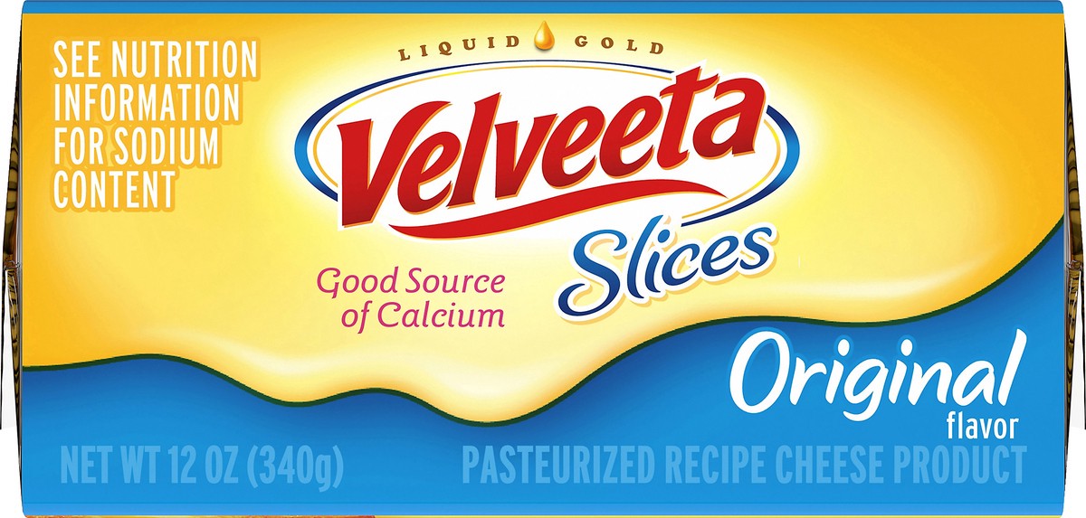 slide 4 of 9, Velveeta Slices Original Cheese, 16 ct Pack, 16 ct
