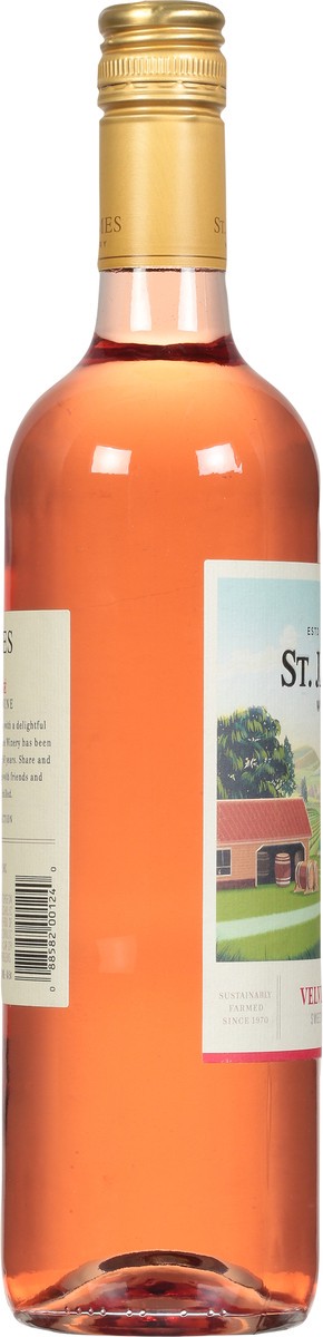 slide 5 of 11, St. James Winery Velvet Rose Sweet Rose Wine 750 ml, 750 ml