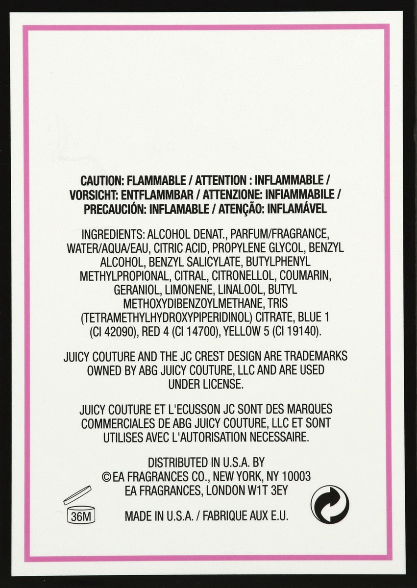 slide 6 of 6, Juicy Couture Eau de Parfum 1.7 oz, 1.7 oz