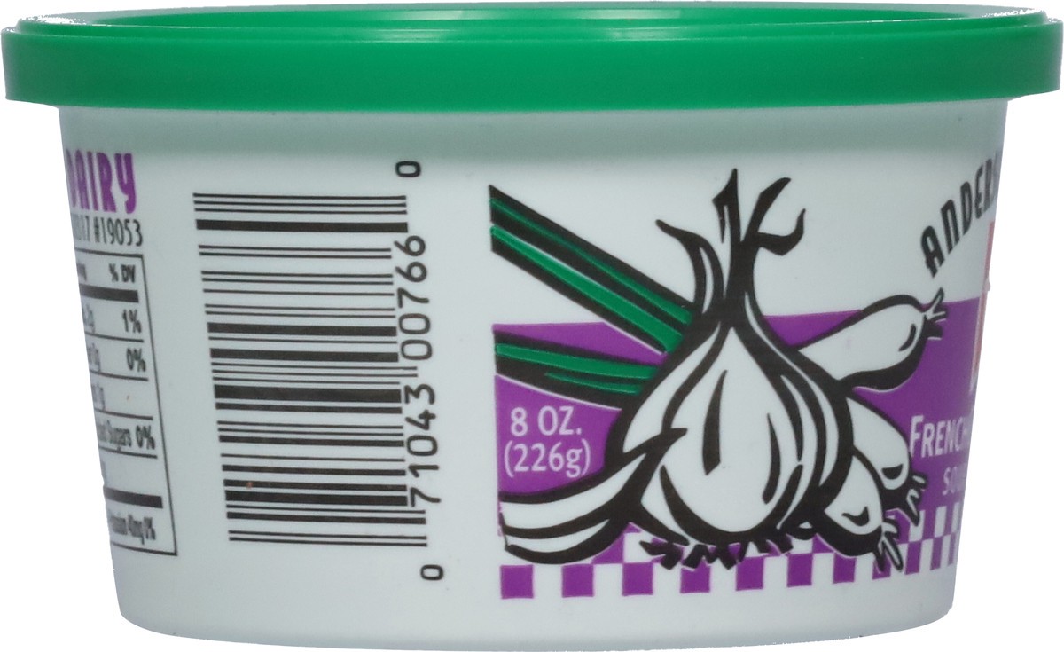 slide 8 of 9, Anderson Erickson Dairy French Onion Garlic Sour Cream Dip 8 oz, 8 oz