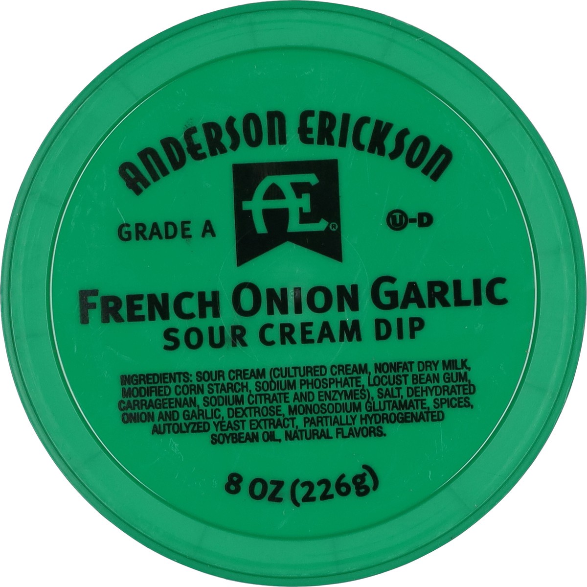 slide 7 of 9, Anderson Erickson Dairy French Onion Garlic Sour Cream Dip 8 oz, 8 oz