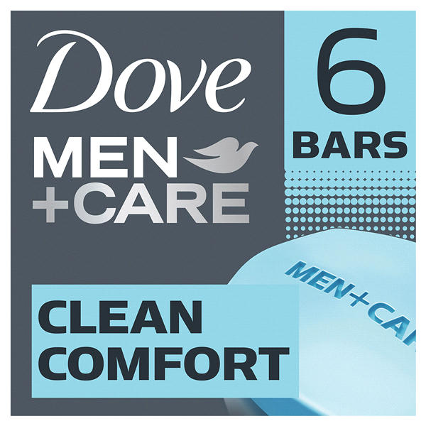 slide 1 of 1, Dove Men Clean Comfort Body And Face, 400 ml