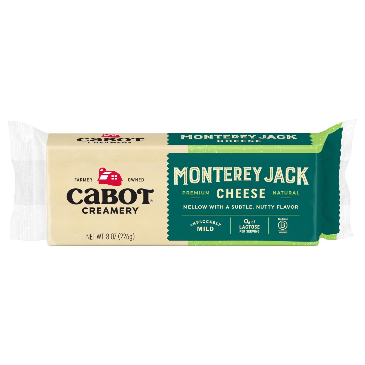 slide 1 of 7, Cabot Monterey Jack Cheese, 8 oz