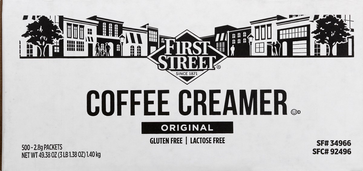 slide 10 of 10, First Street Coffee Creamer Original - 500 ct, 500 ct