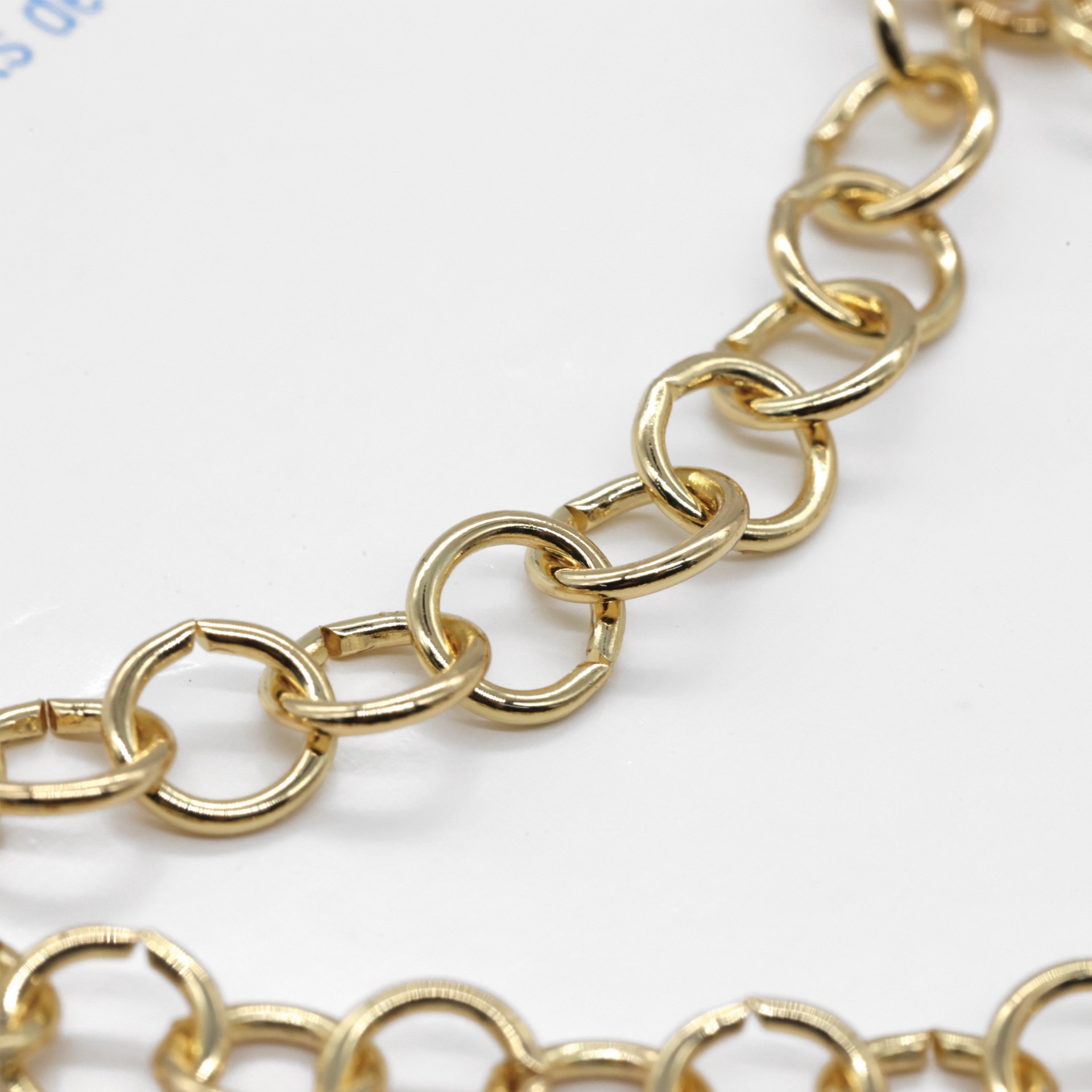 slide 3 of 5, Gold Chain Bracelets By Creatology, 6.6 in