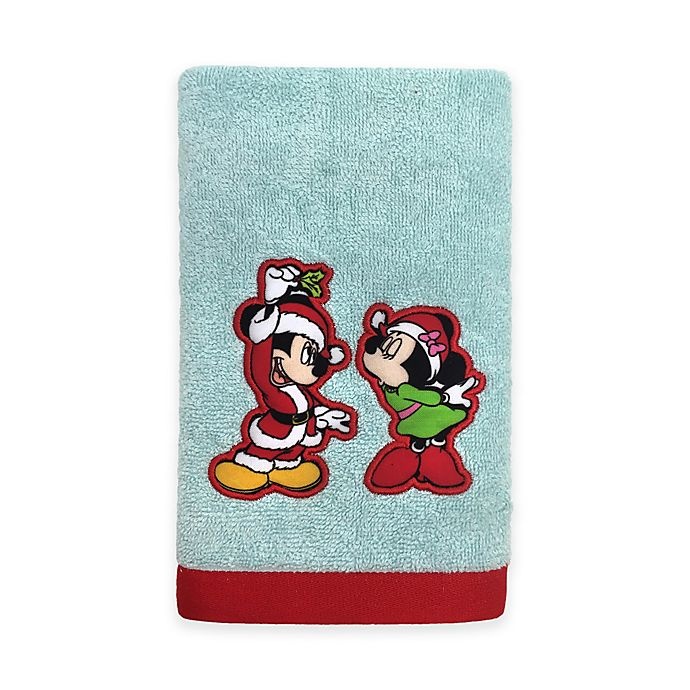 slide 1 of 2, Disney Holiday Hand Towel, 1 ct