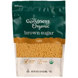 True Goodness Organic Brown Sugar 24 OZ