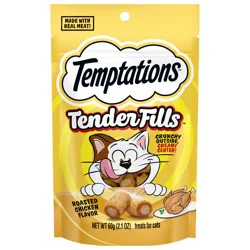 Temptations TenderFills Roasted Chicken Flavor Treats for Cats 2.1 oz
