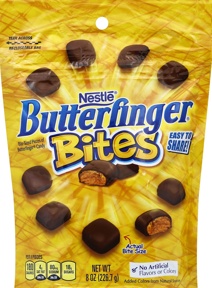 slide 2 of 2, Butterfinger Bites, 8 oz