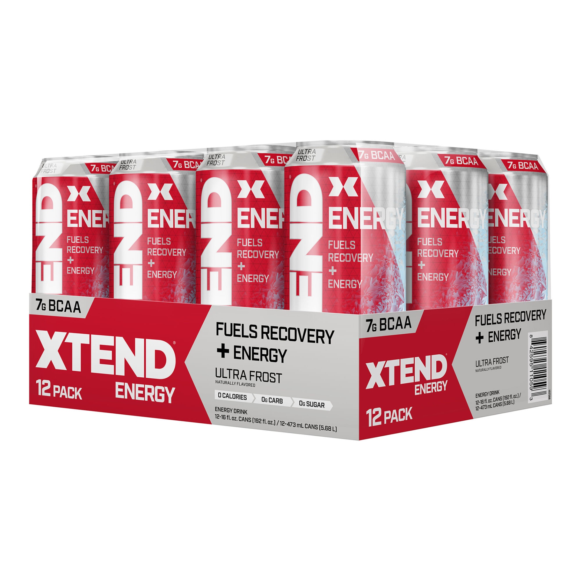 slide 1 of 1, XTEND Energy Drink - Ultra Frost, 12 ct