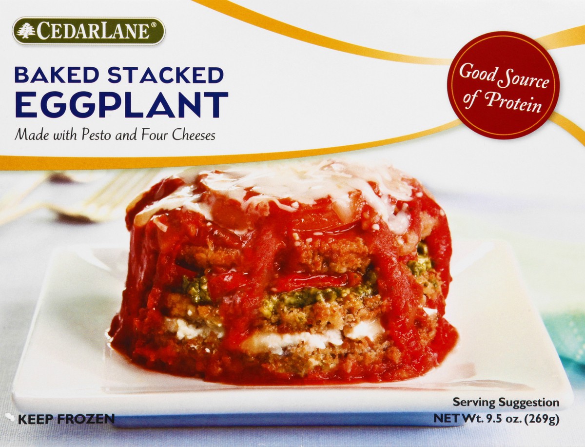 slide 8 of 13, Cedarlane Baked Stacked Eggplant 9.5 oz, 9.5 oz