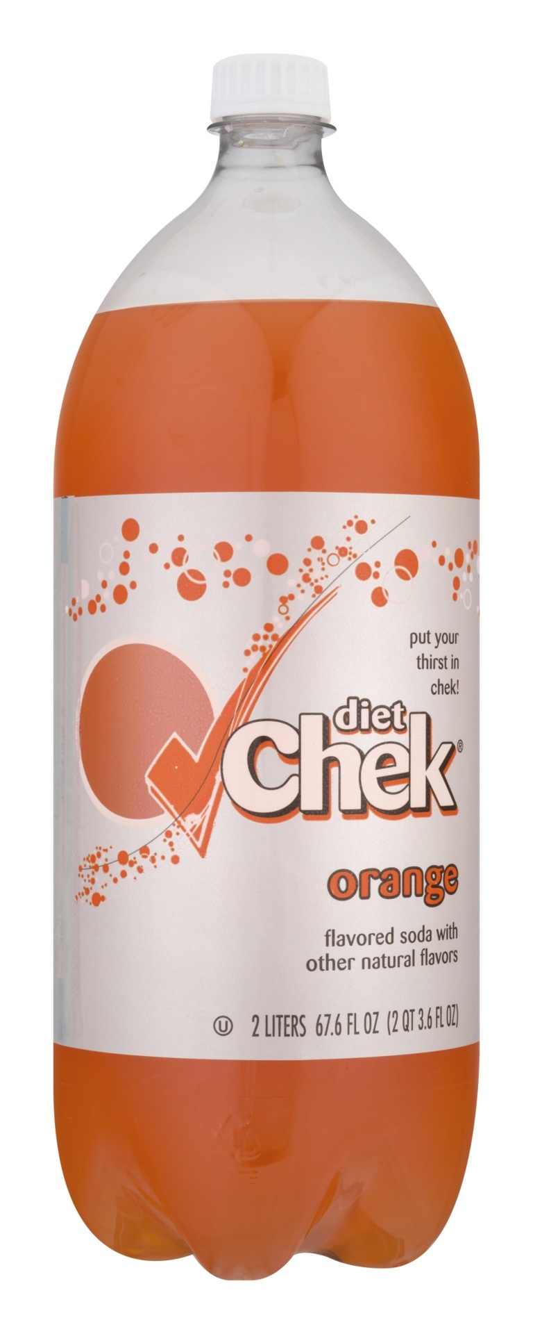 slide 1 of 1, Chek Diet Orange - 2 liter, 2 liter