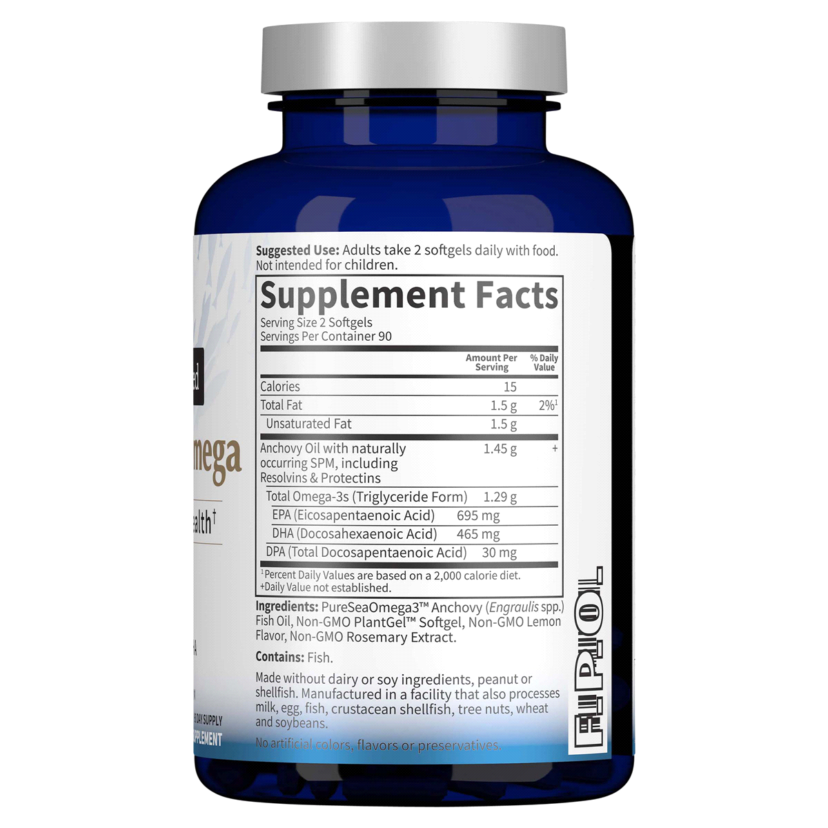 slide 3 of 5, Garden Of Life Advanced Omega Oil, 1 ct