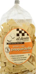 Al Dente Golden Egg Pappardelle Noodles 12 oz