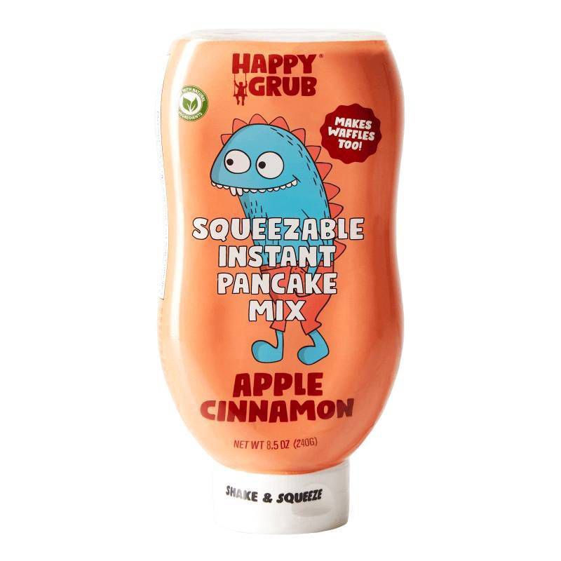 slide 1 of 8, Happy Grub Apple Cinnamon Pancake Mix - 8.5oz, 1 ct