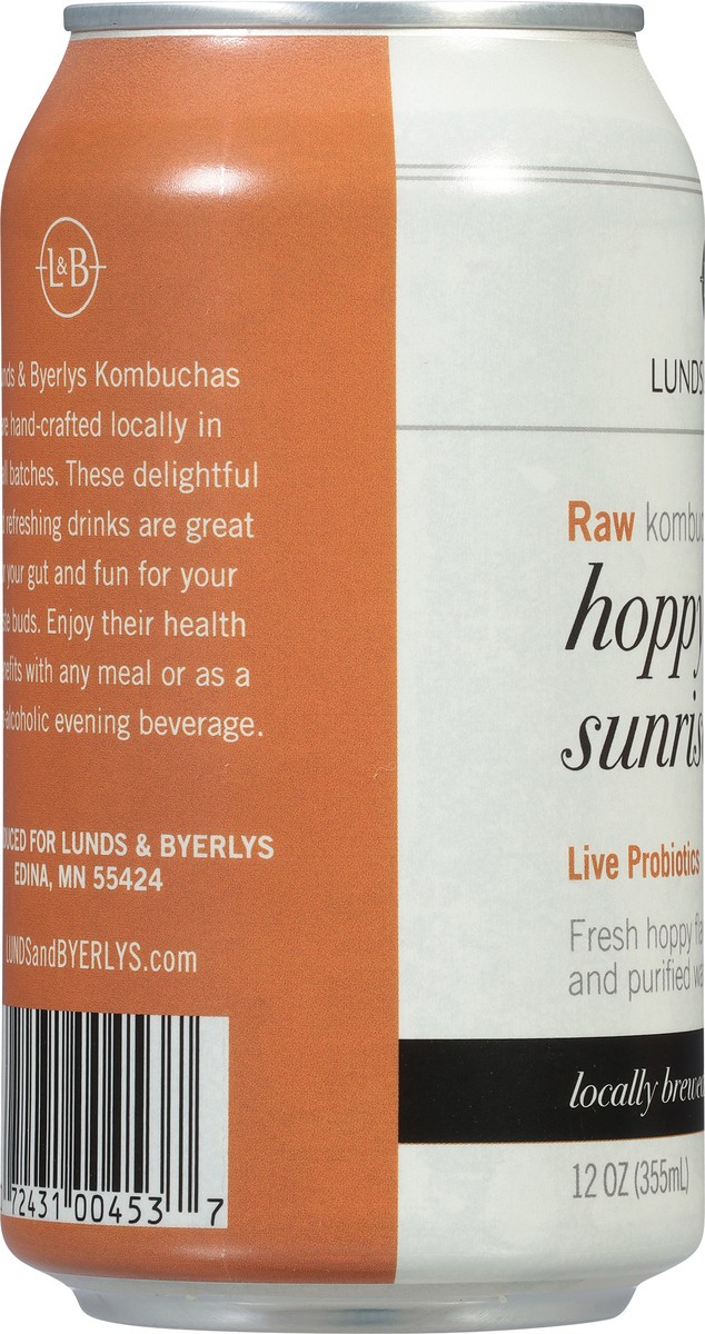 slide 14 of 14, Lunds & Byerlys Raw Hoppy Citrus Sunrise Kombucha 12 oz, 12 oz