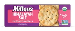 Milton's Crackers, Organic, Himalayan Salt