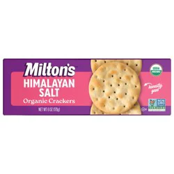Milton's Crackers, Organic, Himalayan Salt
