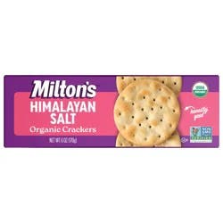 Milton's Crackers, Organic, Himalayan Salt