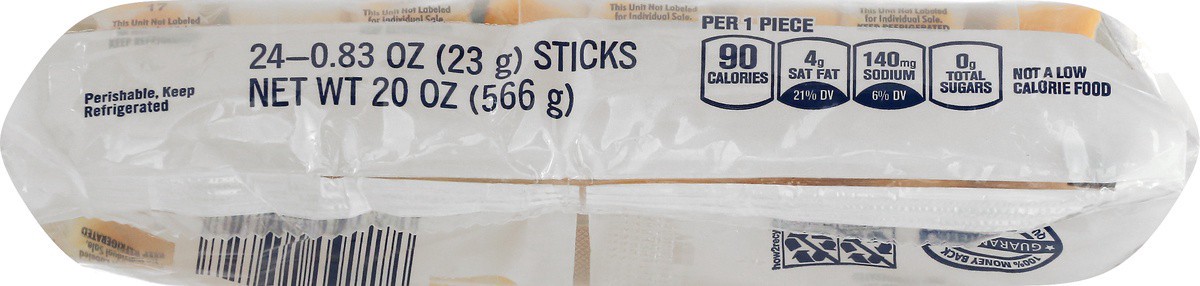 slide 4 of 9, Lucerne Dairy Farms Family Size Colby Jack Cheese Sticks 24 ea, 24 ct