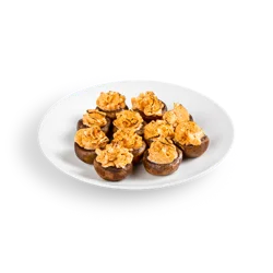 Cajun Imitation Crab Stuffed Mushrooms