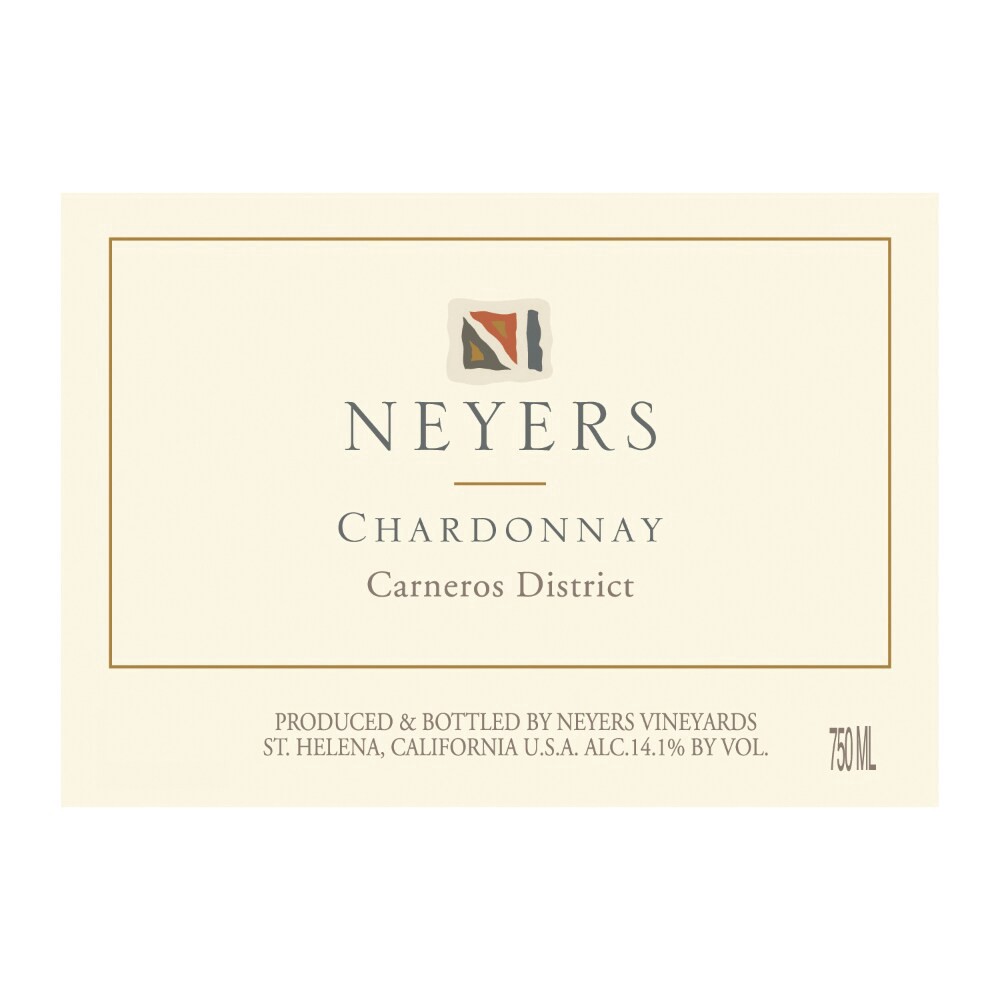 slide 6 of 6, Neyers Chardonnay Carneros District White Wine, 750mL Wine Bottle, 750 ml