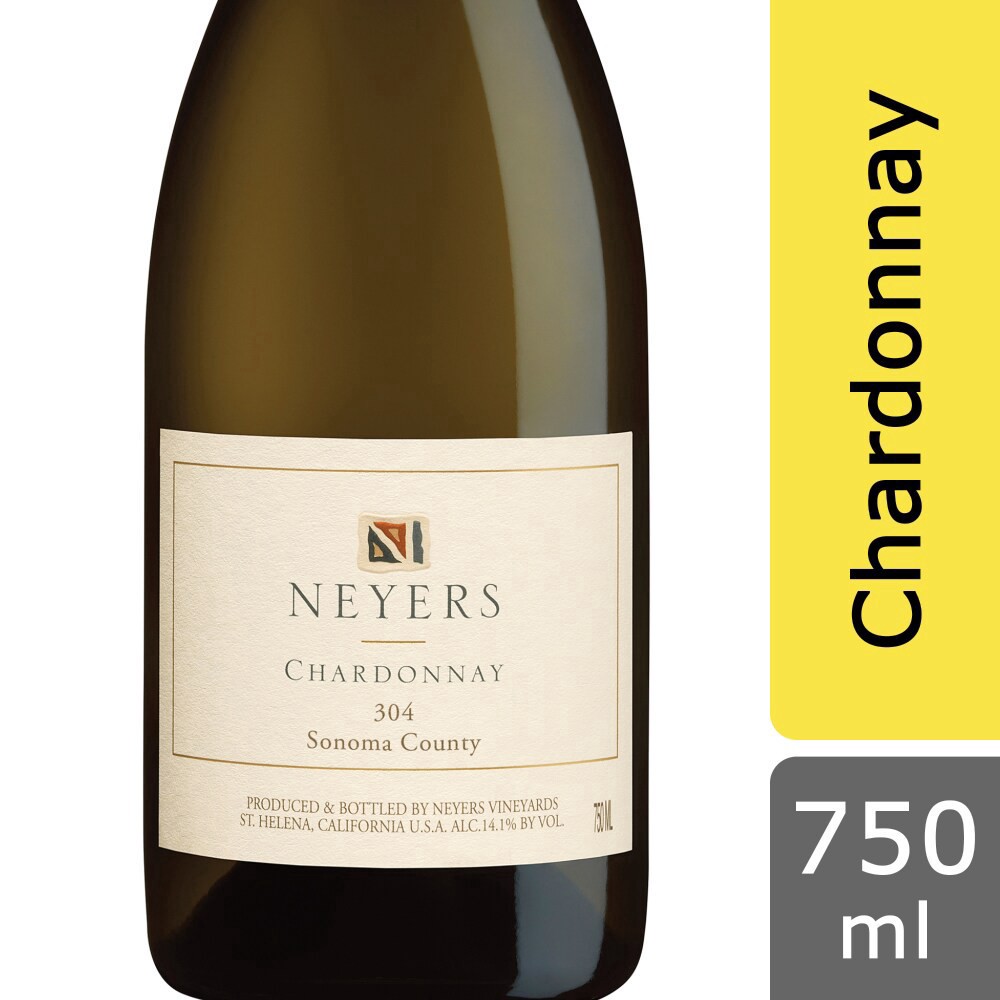 slide 5 of 6, Neyers Chardonnay Carneros District White Wine, 750mL Wine Bottle, 750 ml