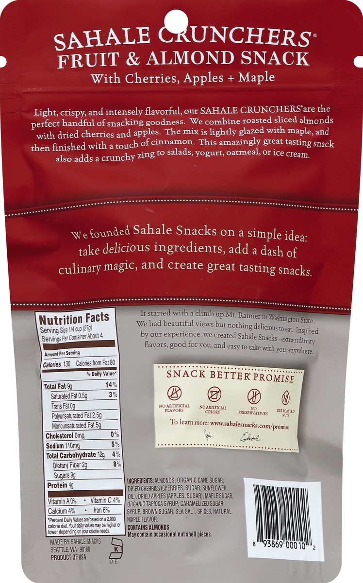 slide 3 of 8, Sahale Snacks Fruit & Almond Snack 4 oz, 4 oz