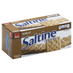 slide 1 of 1, Harris Teeter Wheat Saltine Crackers, 16 oz
