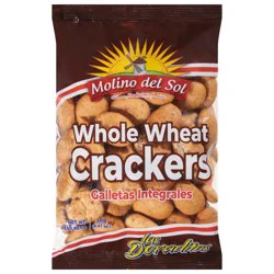 Molino del Sol Whole Wheat Crackers 8.47 oz