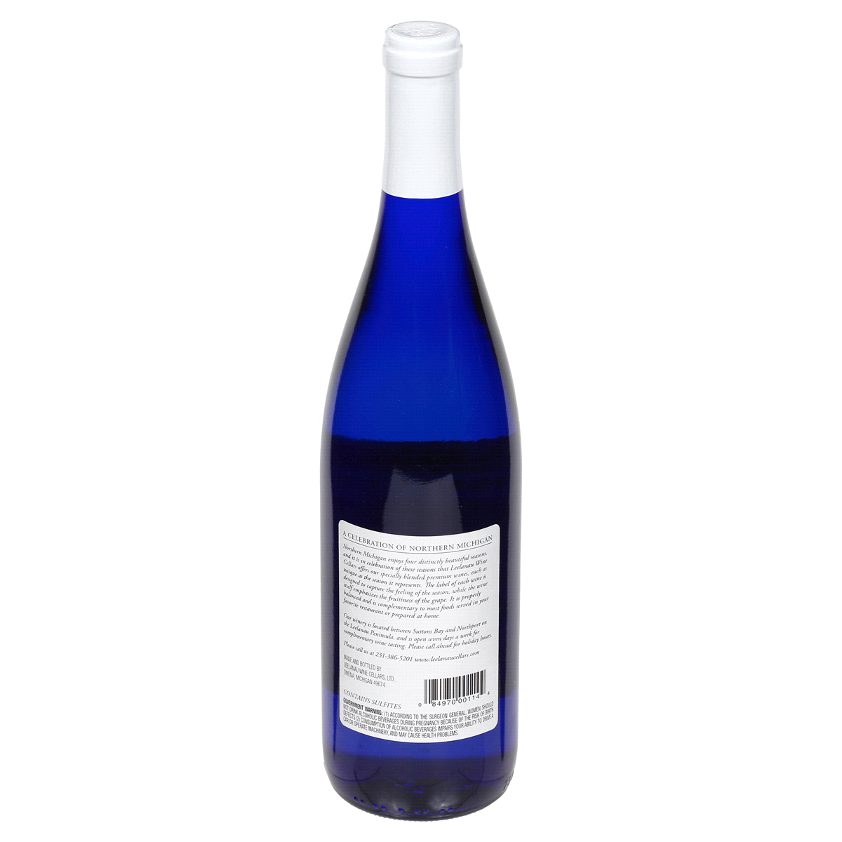 slide 2 of 2, Leelanau Cellars Winter White Cherry Chill Table Wine, 750 ml