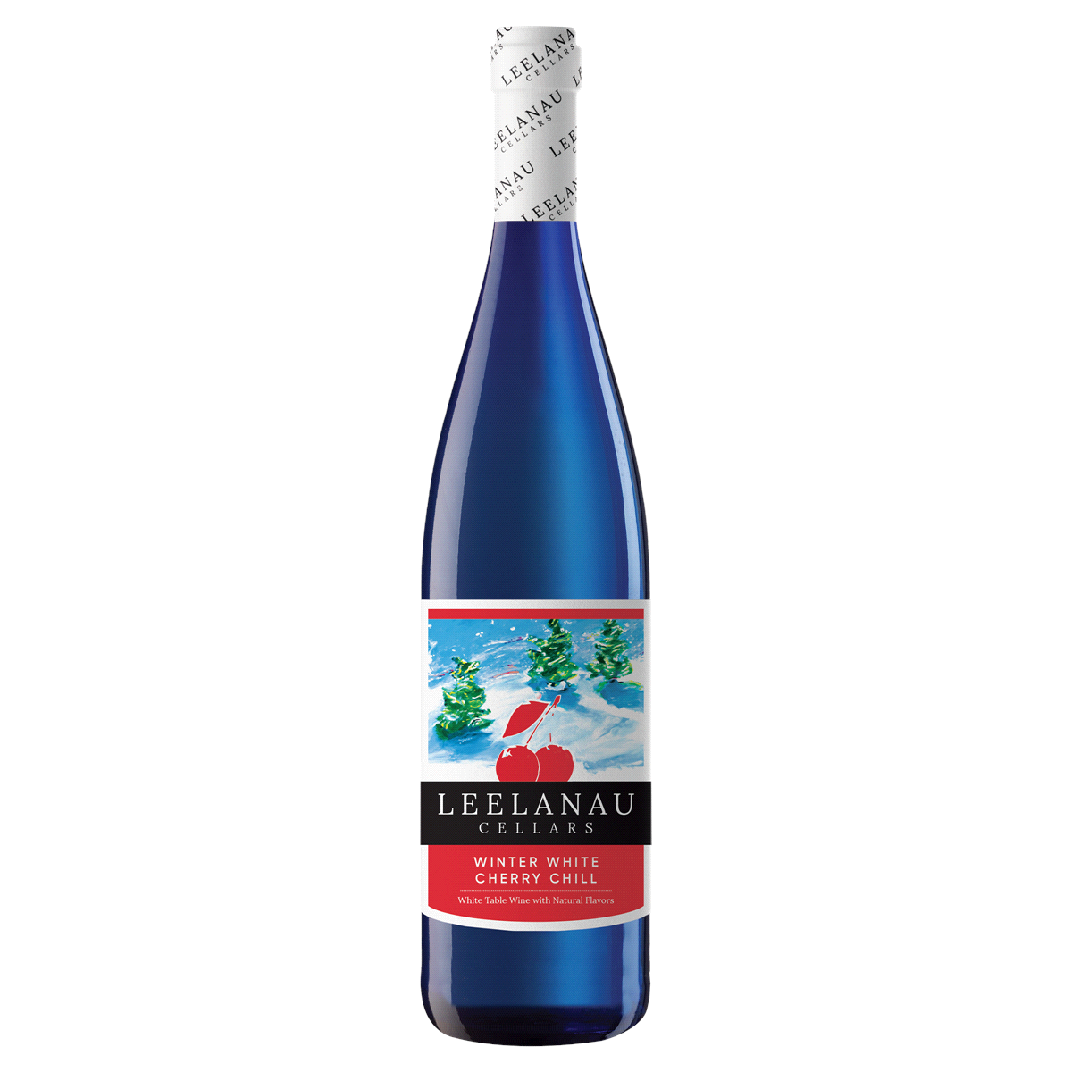 slide 1 of 2, Leelanau Cellars Winter White Cherry Chill Table Wine, 750 ml