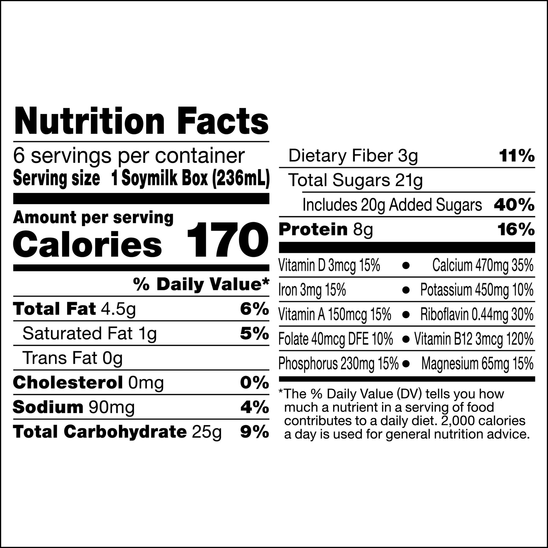 slide 2 of 5, Silk Soy Milk, Chocolate, Shelf Stable, Dairy Free, Lactose Free, Vegan Milk with 8g Protein per Serving, 8 FL OZ Carton, 6 Ct, 8 fl oz