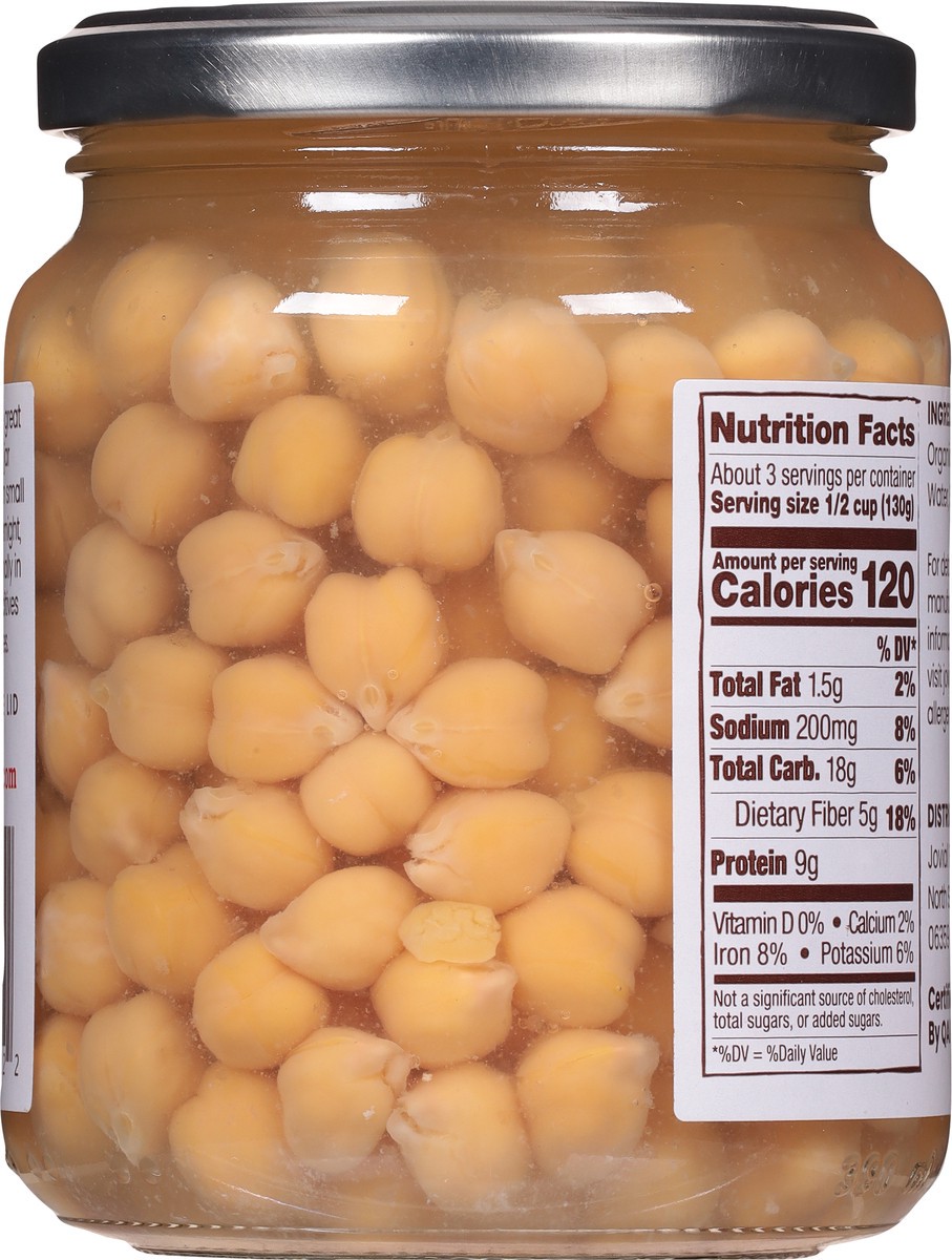 slide 2 of 9, Jovial Chickpeas, 13 oz