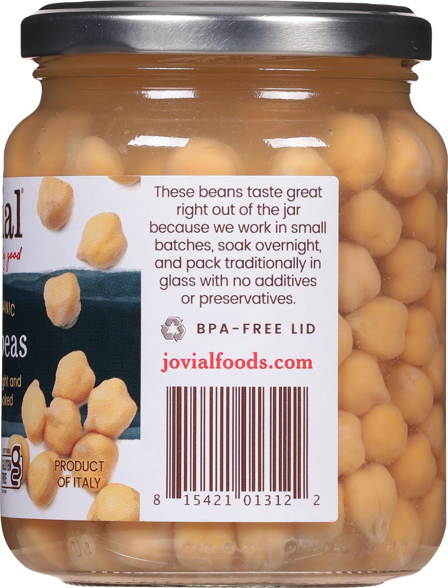 slide 8 of 9, Jovial Chickpeas, 13 oz