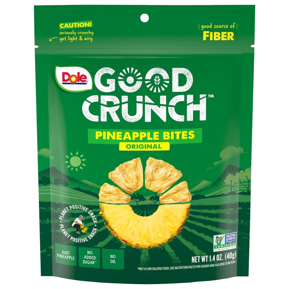 slide 2 of 6, Dole Pineapple Bites, Original, 1.4 oz