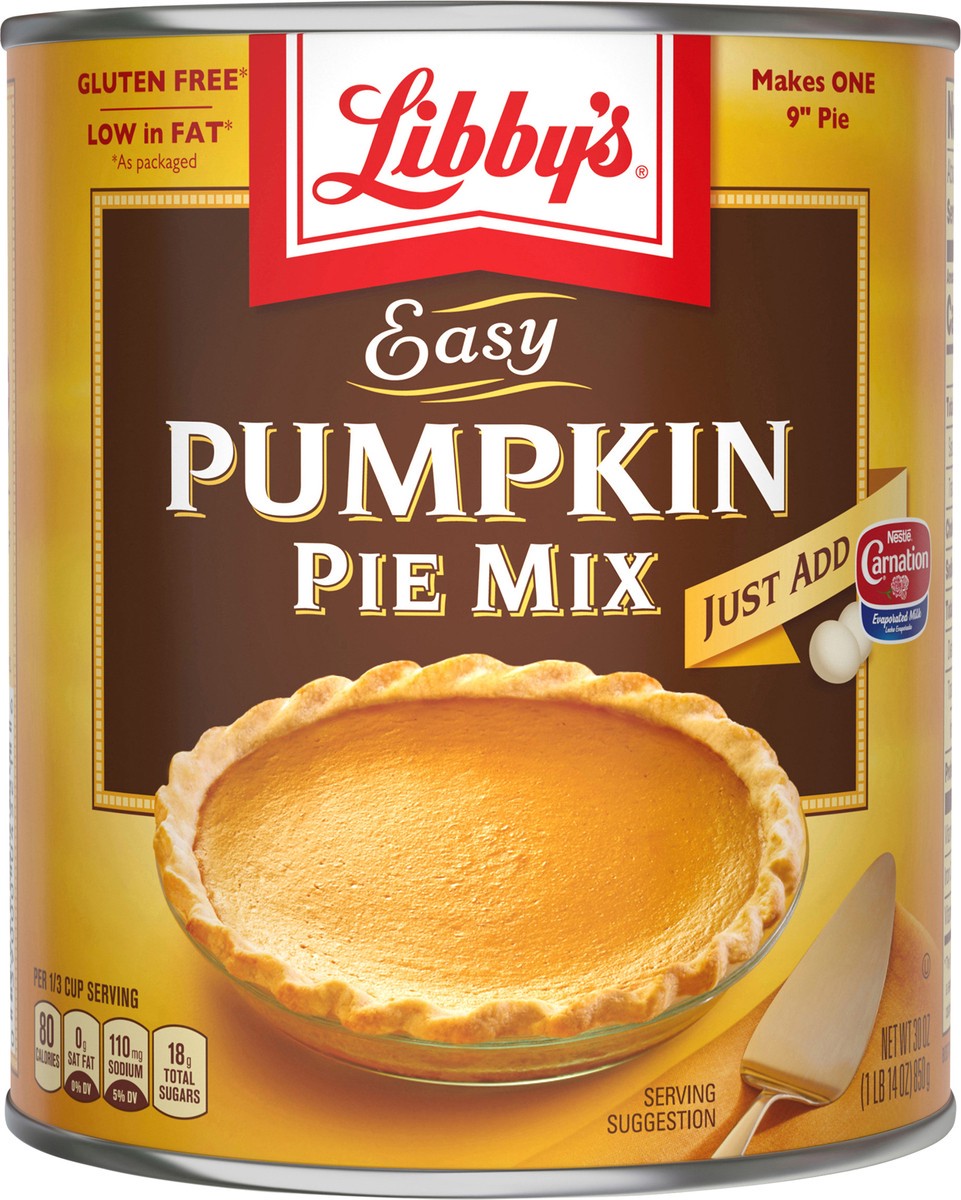 slide 6 of 7, Libby's Easy Pumpkin Pie Mix, 30 oz