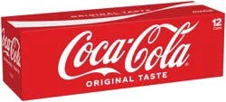Coca-Cola Soda Soft Drink Fridge Pack, 12 fl oz Cans, 12 Pack