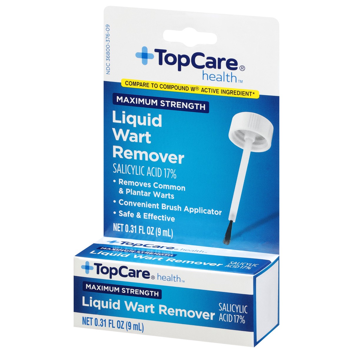slide 5 of 10, TopCare Wart Remover Liquid-Topcare, 0.31 oz