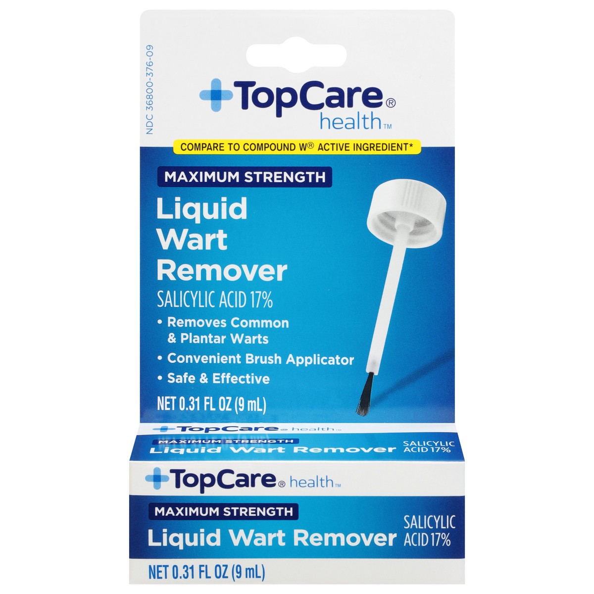 slide 3 of 10, TopCare Wart Remover Liquid-Topcare, 0.31 oz