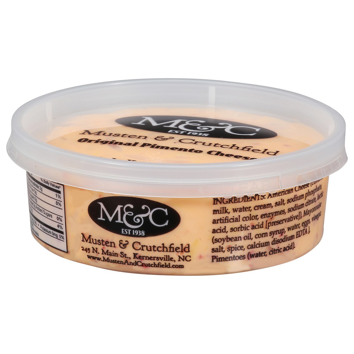 slide 13 of 14, Musten & Crutchfield Original Original Pimento Cheese 8 oz, 8 oz