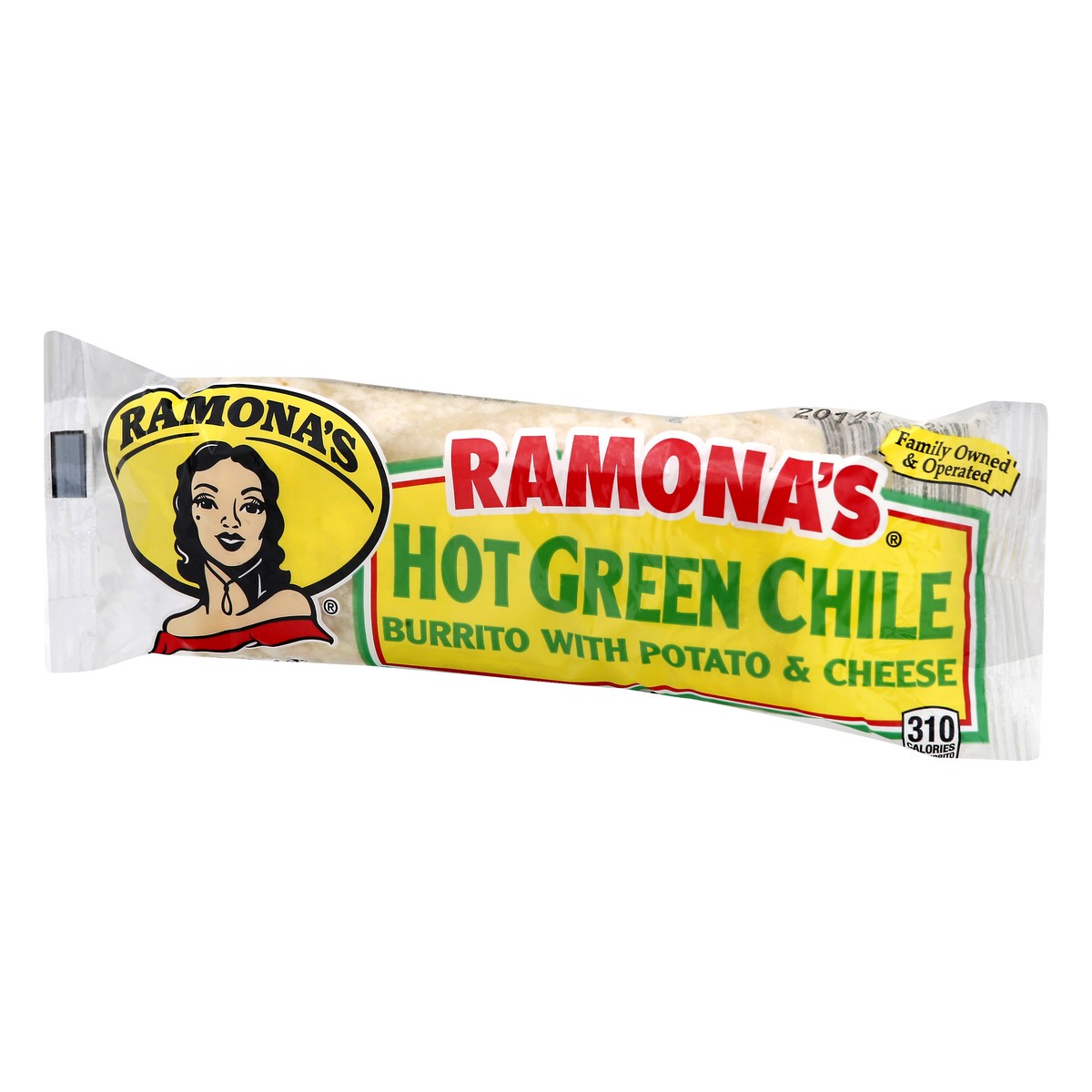 slide 5 of 9, Ramona's Hot Green Chile Burrito 5 oz, 5 oz