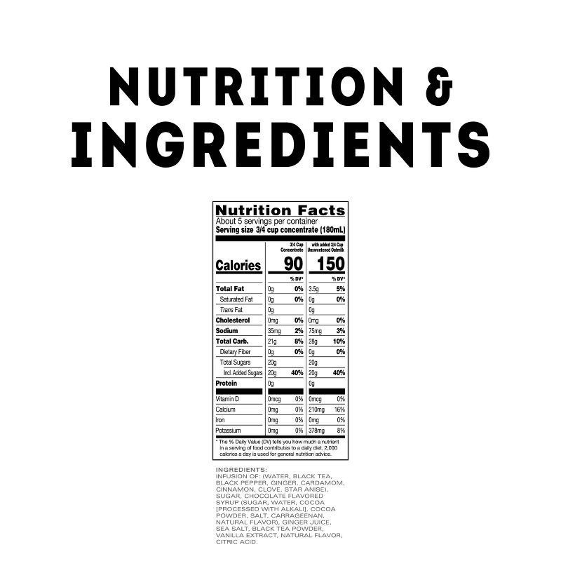 slide 3 of 4, Tazo Chocolate Chai Latte - 32oz, 32 oz