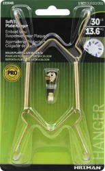 Hillman Small Plate Hanger With Tips